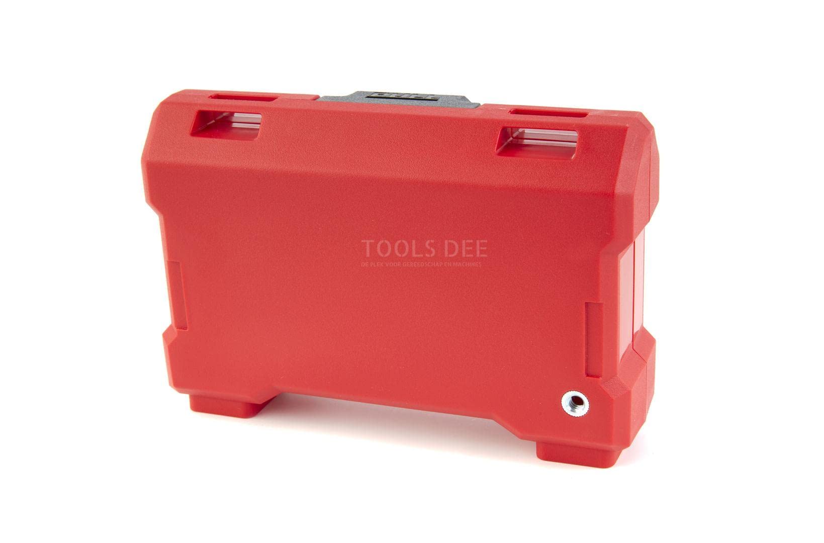Milwaukee MW4932430907 15-Piece Impact Ready Bit Set with Case - Red - Perfect for Drilling, Screwdriving & Construction Projects