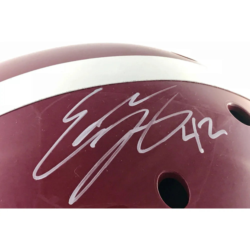 Authentic Ingram Henry Lacy Signed Alabama Crimson Tide Football Helmet with COA - Perfect for Collectors, Sports Memorabilia Displays & Alabama Football Fan Gifts