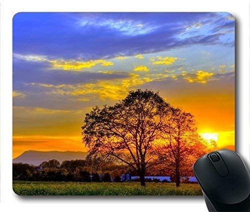 Custom Sunset Design Gaming Mouse Pad - Non-Slip Rubber Base, Large Rectangle Mousepad for PC, Laptop, Office & Gaming Setup - Perfect for Work, Gaming & Home Office Use