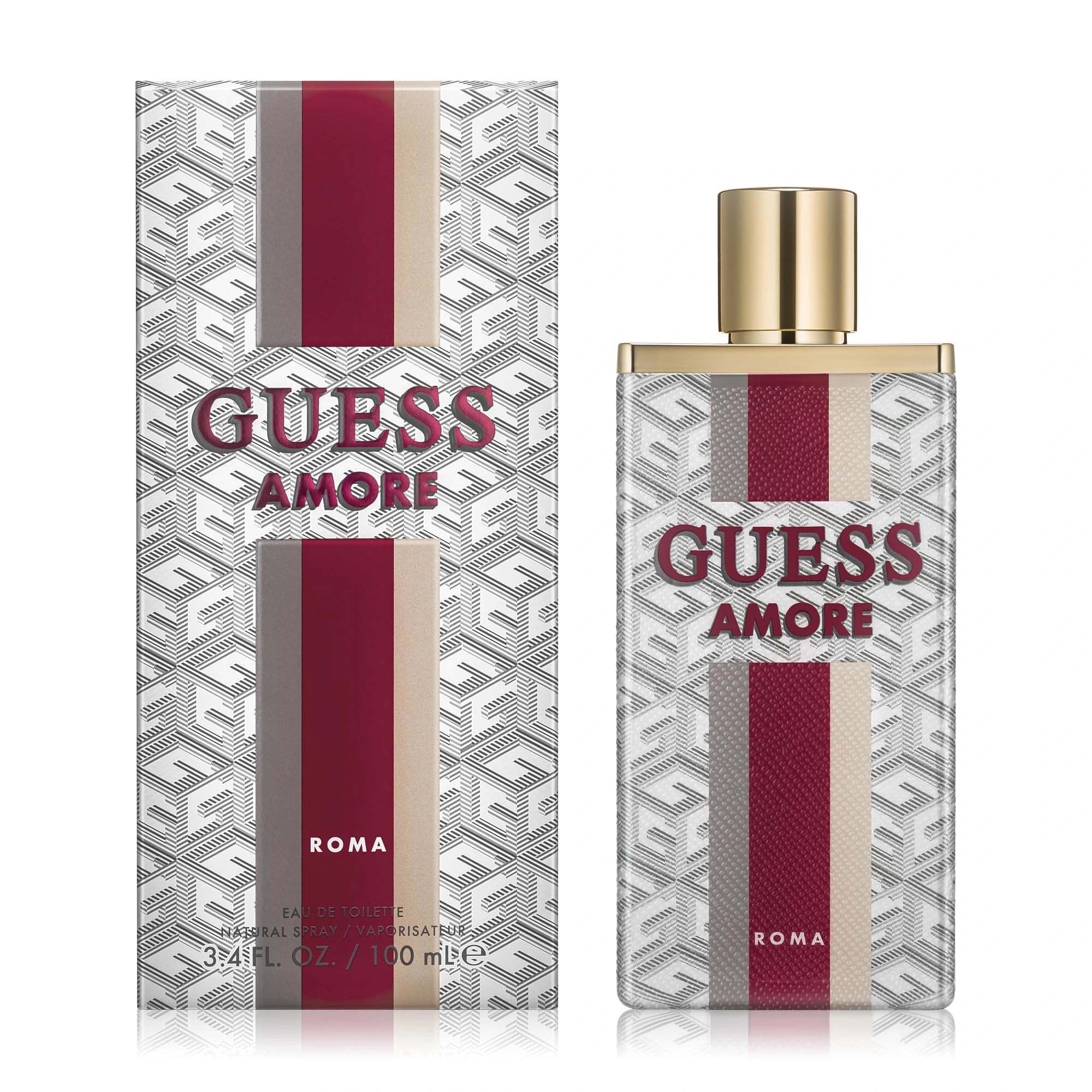 Amore Roma 3.4 oz Eau De Toilette Spray for Men & Women - Fresh Floral Scent for Daily Wear, Date Night & Special Occasions