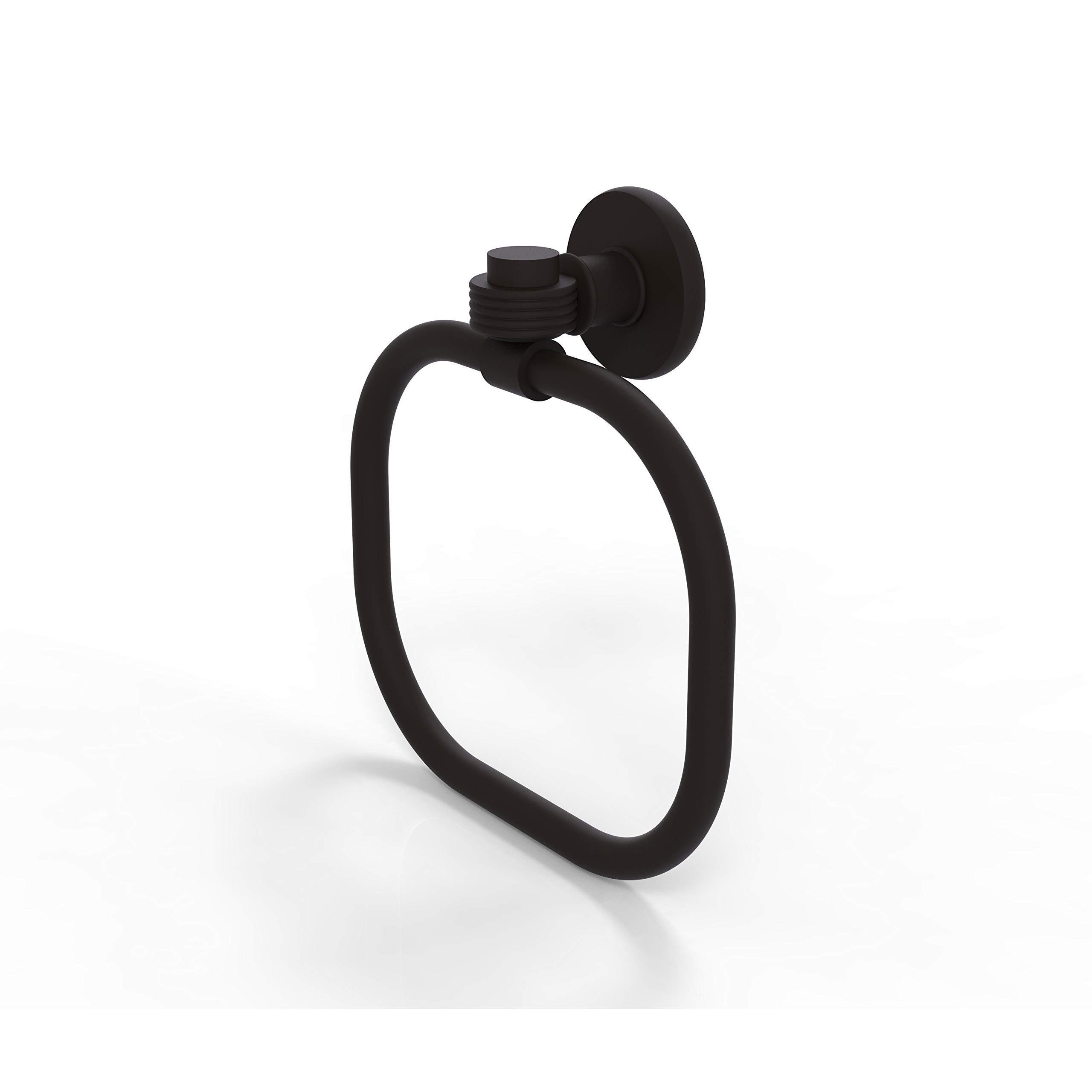 Allied Brass 2016G-ORB Continental Collection Oil Rubbed Bronze Towel Ring - Vintage Bathroom Hardware for Modern Homes - Perfect for Bathroom, Powder Room & Spa Decor