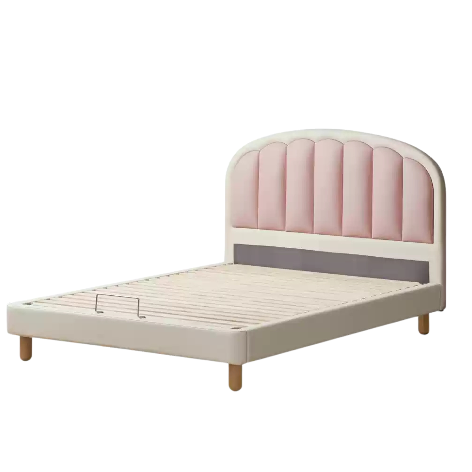 Cherry blossom pink + milky white Children's bed
