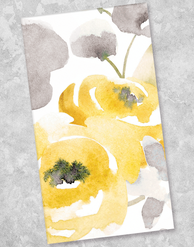 Premium Camila Guest Towel Napkins (36 Count) - Soft & Absorbent Disposable Paper Napkins for Parties, Weddings & Upscale Events