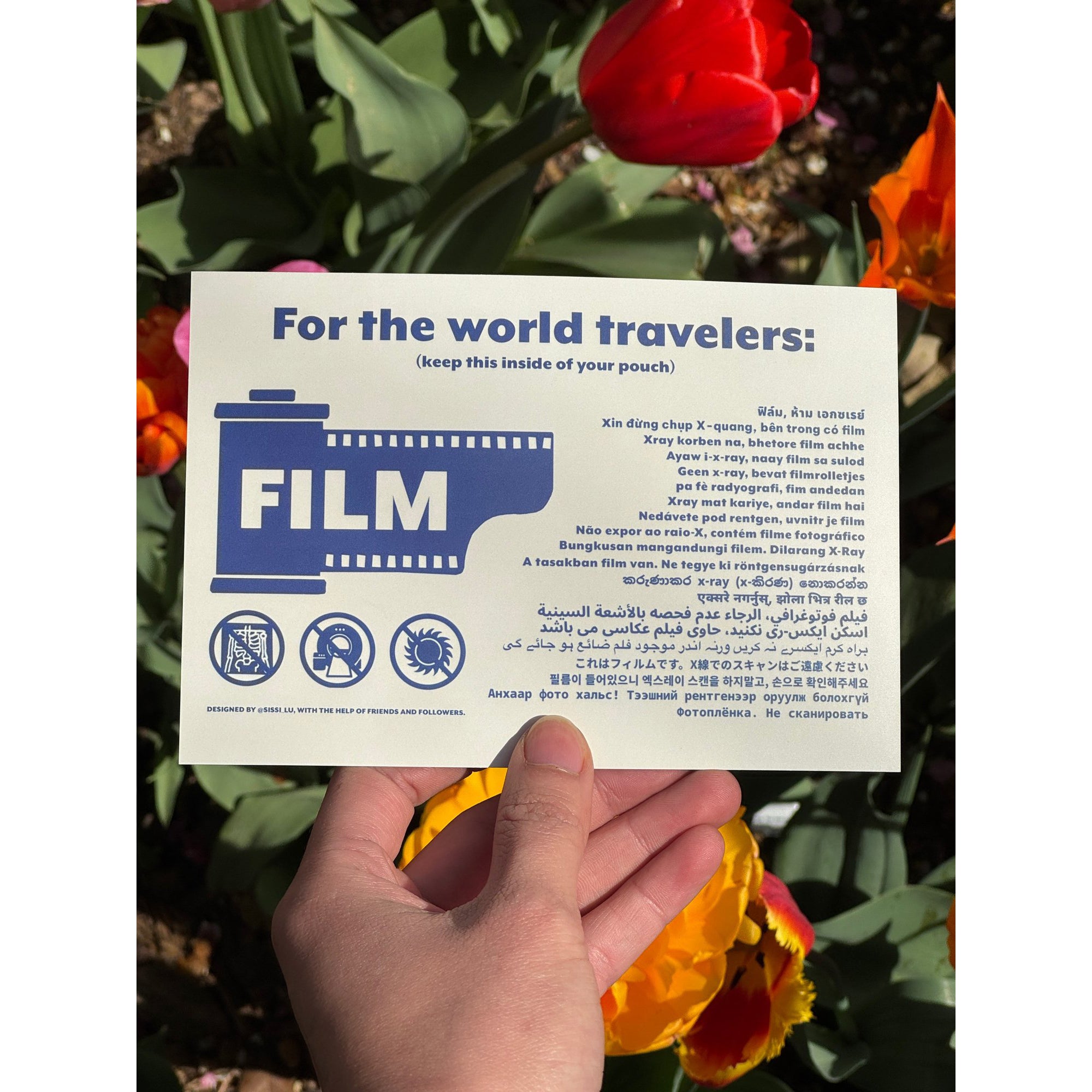 Anti-X-Ray Film Pouch - Secure & Undetectable Document Holder for Travel, Privacy & Security - Perfect for Airports, Borders & Sensitive Documents