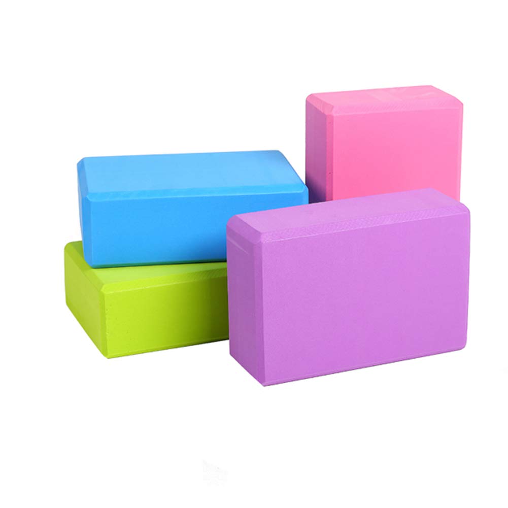 Premium High-Density EVA Foam Bricks - Non-Slip Yoga Blocks for Exercise, Strength Training & Home Gym Workouts - Ideal for Yoga, Pilates, Meditation & Fitness Accessories