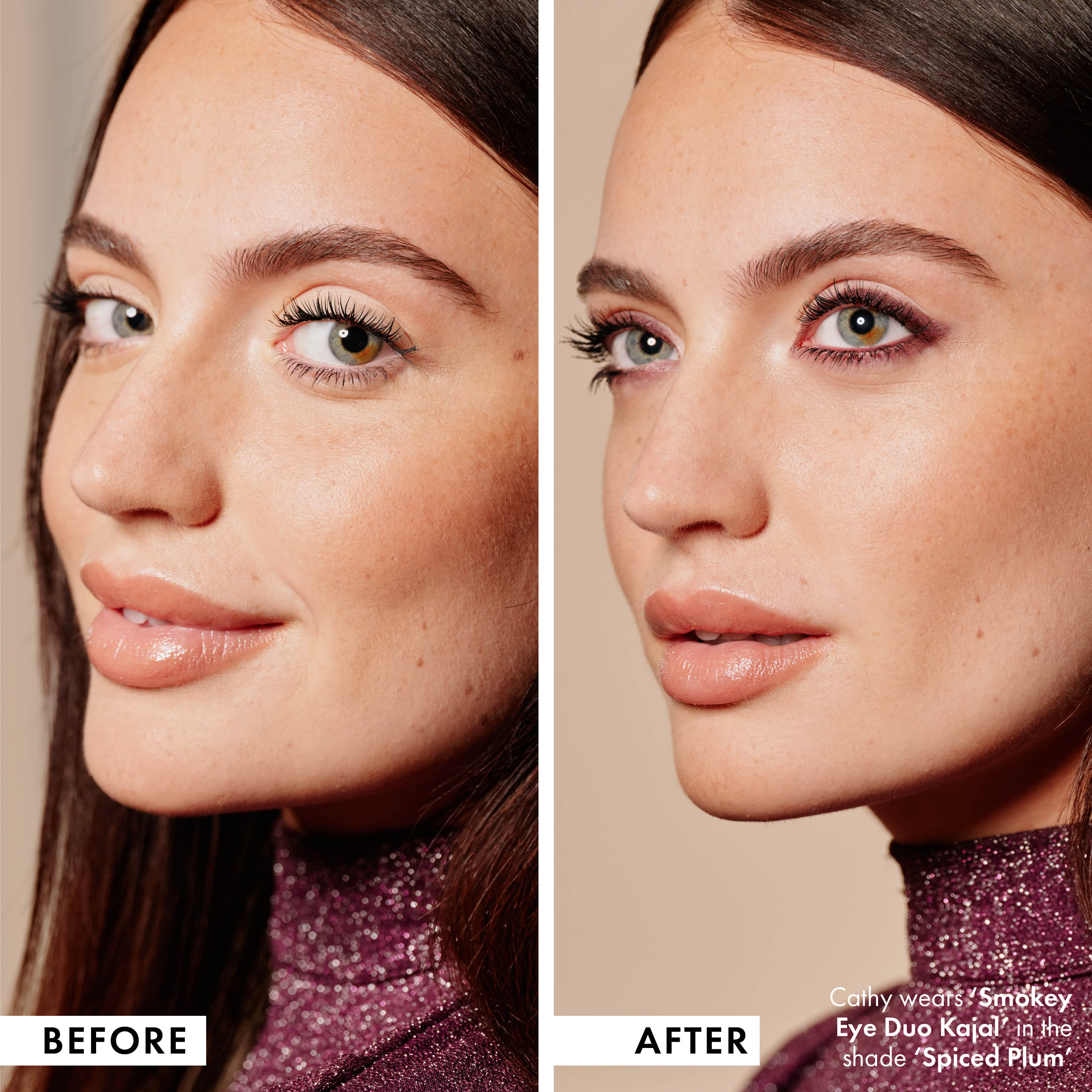 Smokey Eye Duo Kajal Eyeliner - Waterproof & Long-Lasting Kohl Pencil for Dramatic Eye Makeup - Perfect for Night Out, Party, and Special Occasions