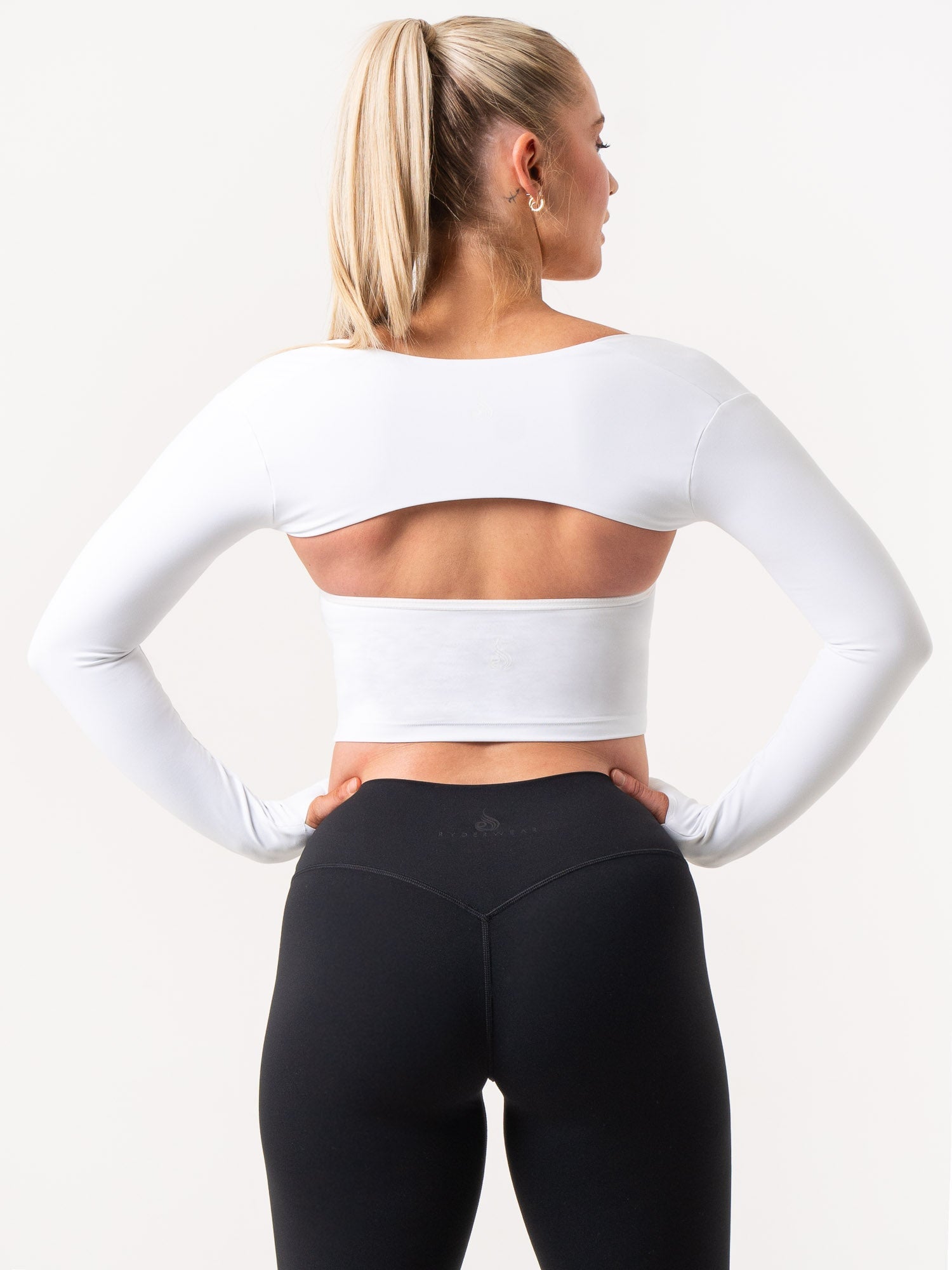NKD Bolero White - Elegant Women's Lace Bolero Shrug for Weddings, Parties & Evening Events