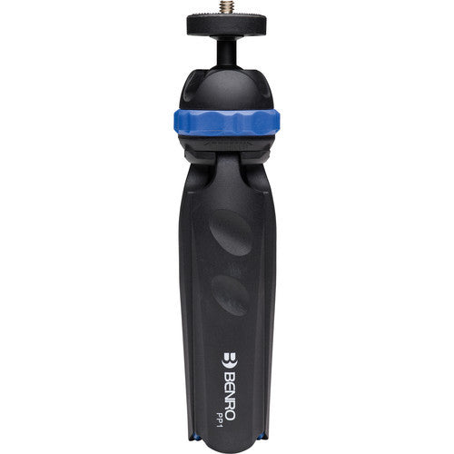 Benro PP1 PocketPod Compact Tabletop Tripod - Lightweight Mini Tripod for Smartphones, DSLR & Mirrorless Cameras - Perfect for Vlogging, Travel & Indoor Photography (Black)