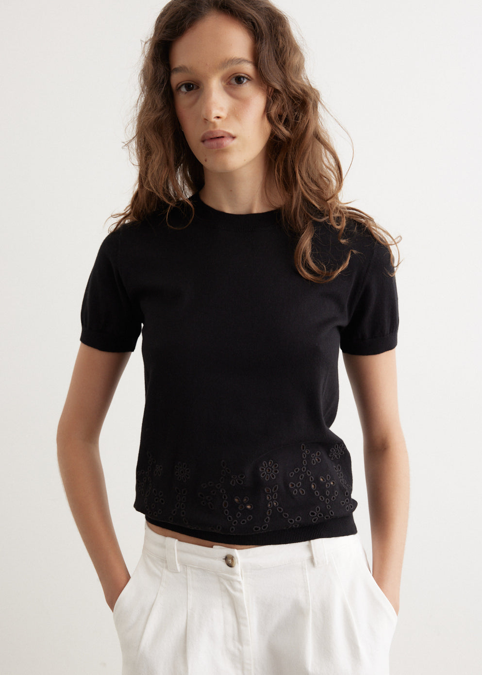 Alice Cohge F23428LZZ Black Pullover Sweater - Women's Casual Knit Top for Fall & Winter | Perfect for Office, Dates, and Weekend Outings