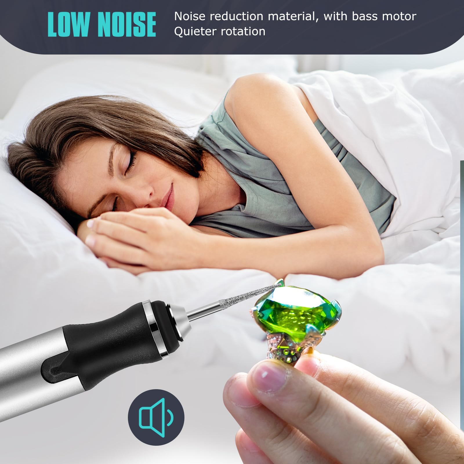 **Electric Engraving Pen Kit - USB Rechargeable Wireless Engraving Tool for DIY Jewelry, Metal, Glass, Wood, Plastic, Stone & Ceramic - Perfect for Crafts, Gifts & Personalization**
