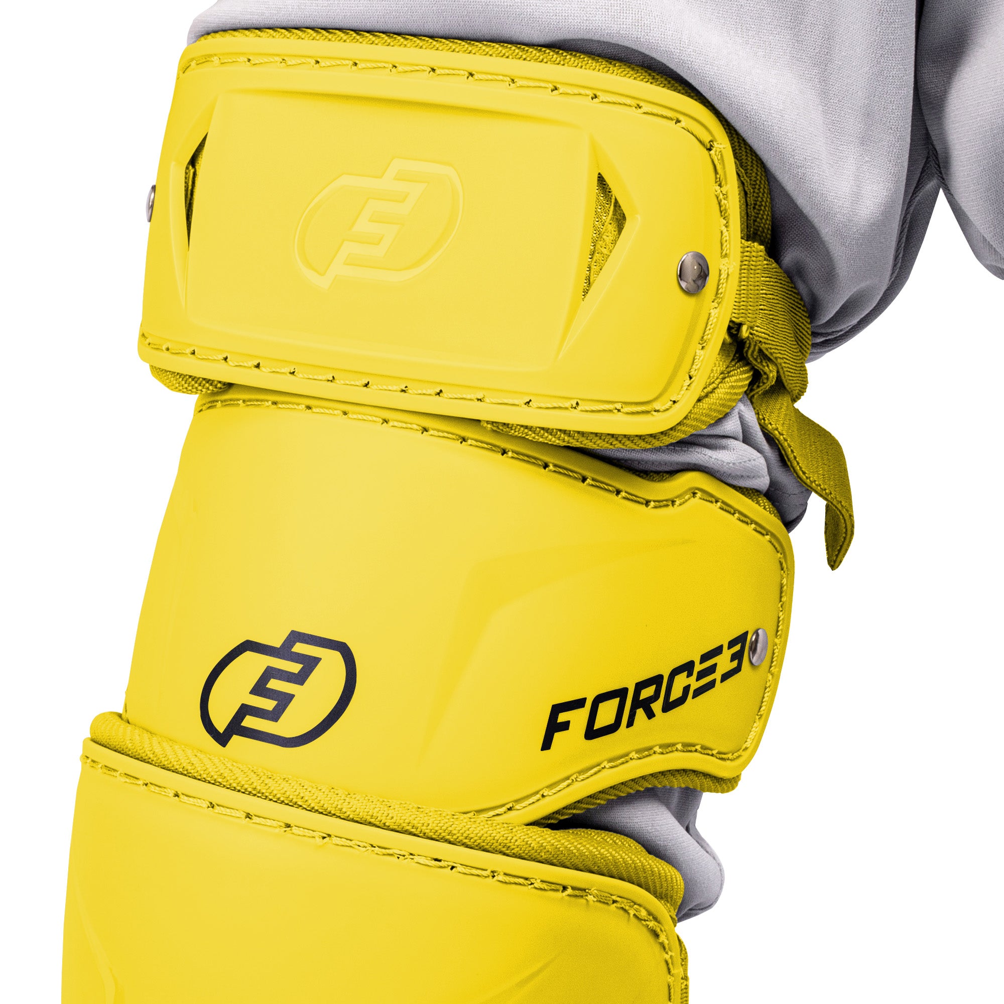 FORCE3 XS3® PRO ELITE Baseball Catcher Leg Guards - Lightweight Protective Gear for PitchCom® System - Perfect for Intermediate Players & Youth Leagues