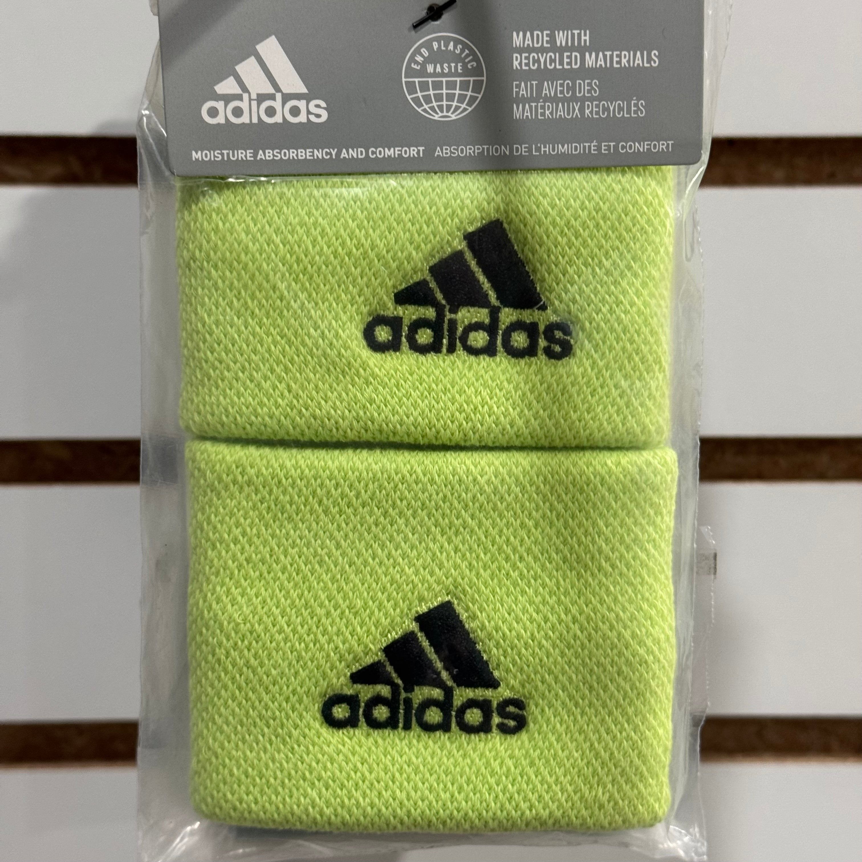 Adidas Interval Wristbands - Sweat Absorbent Sports Wristbands for Running, Gym & Basketball - Pack of 3 (Black) - Stay Dry & Comfortable During Workouts