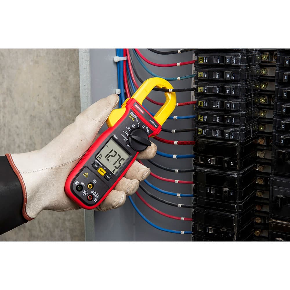Amprobe AMP-310 600V/600A TRMS AC Clamp Multimeter with 3 Phase Sequence & Motor Testing - Professional Electrical Testing Tool for HVAC, Industrial Maintenance and Automotive Diagnostics