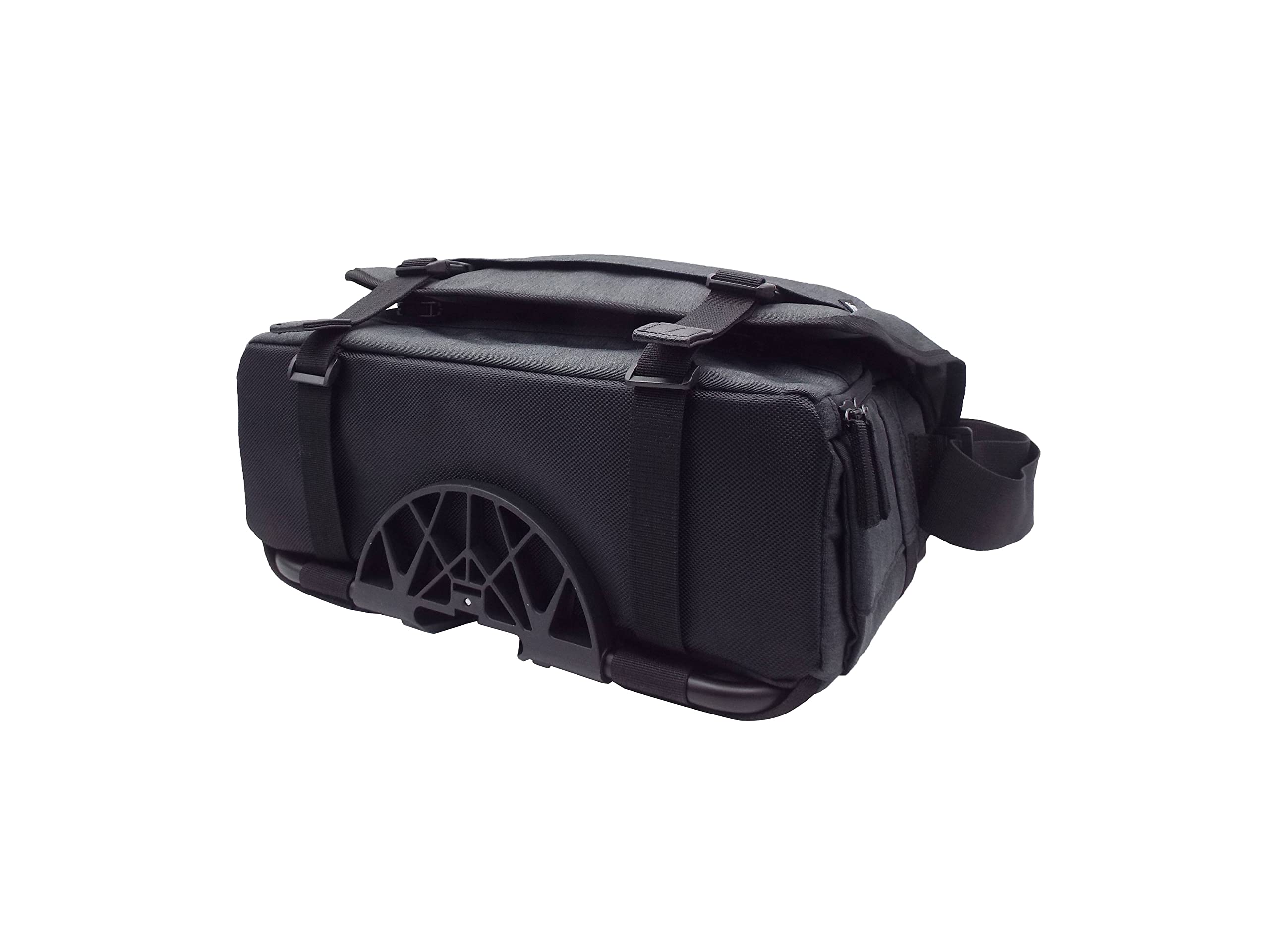 Trigo Front Bag for Brompton Bicycle - Compatible with Camera, Electric Battery & MacBook 13.3'' - Durable Black Cycling Accessory - Perfect for Commuting, Urban Travel & Bike Storage