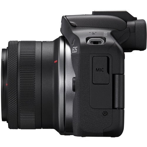 Canon EOS R50 Mirrorless Digital Camera with RF-S 18-45mm f/4.5-6.3 IS STM Lens (Black) - Perfect for Vlogging, Travel Photography & Content Creation