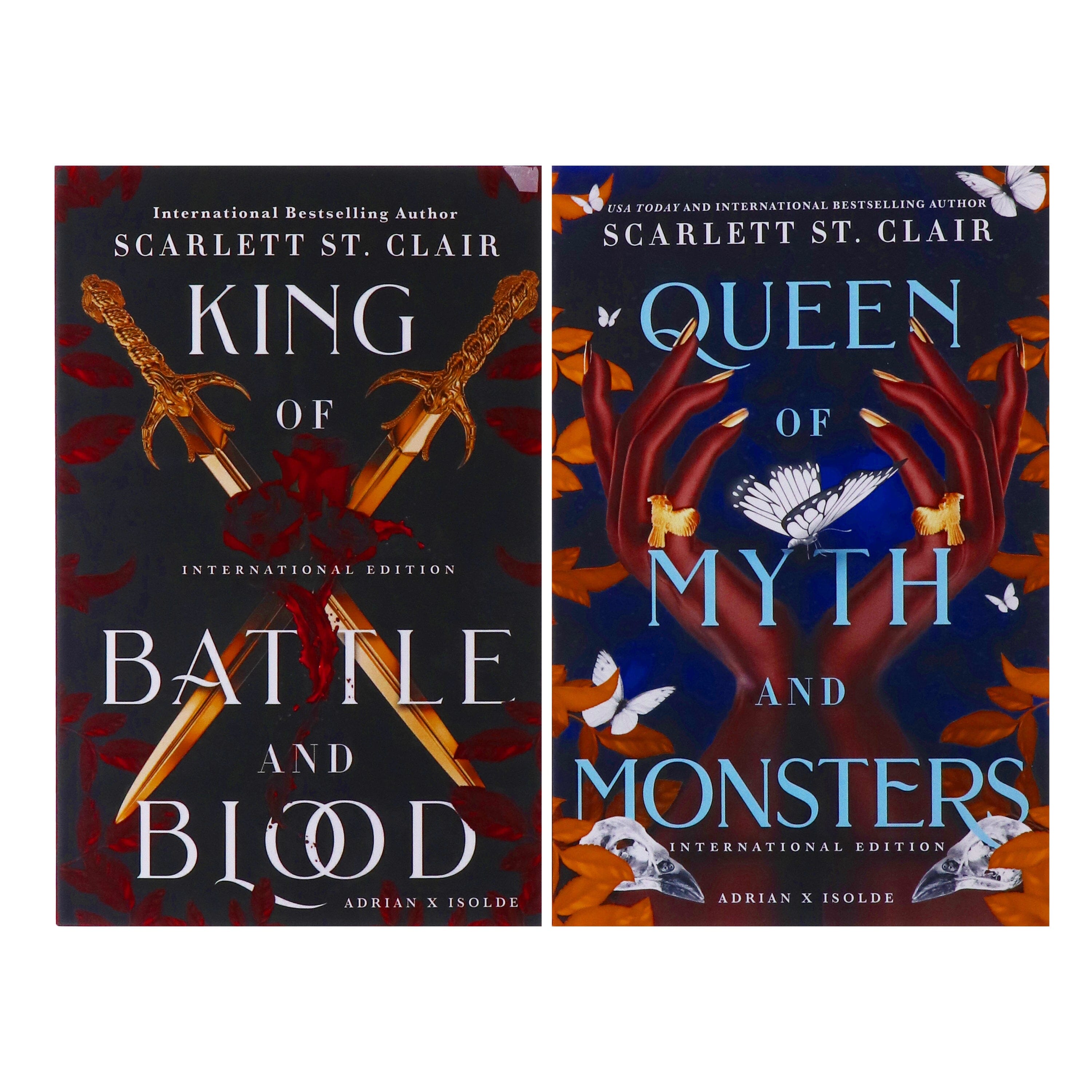 Adrian X Isolde Series by Scarlett St. Clair - 2 Book Collection Set, Fiction Paperback Novels for Fantasy Romance Lovers | Perfect for Book Clubs & Dark Fantasy Readers