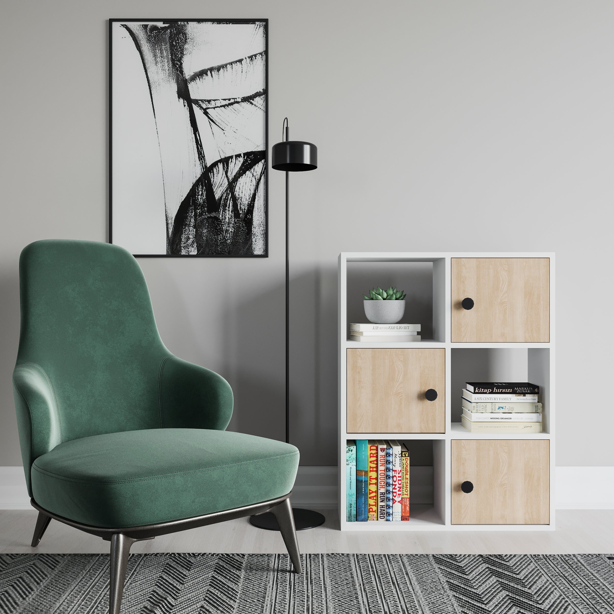 White / Oak