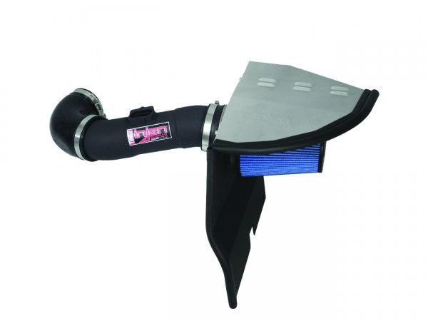 2010-2011 Chevy Camaro V6 PowerFlow Cold Air Intake System - Polished Aluminum with Enclosed Air Box - High Performance Air Filter Upgrade for Better Acceleration & MPG - Perfect for Street Racing & Car Shows