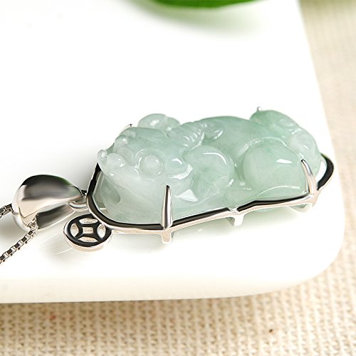 Natural Green Emerald Jade Pendant Necklace - Authentic Cusstally Charm Jewelry for Women | Perfect for Gifts, Weddings & Everyday Elegance
