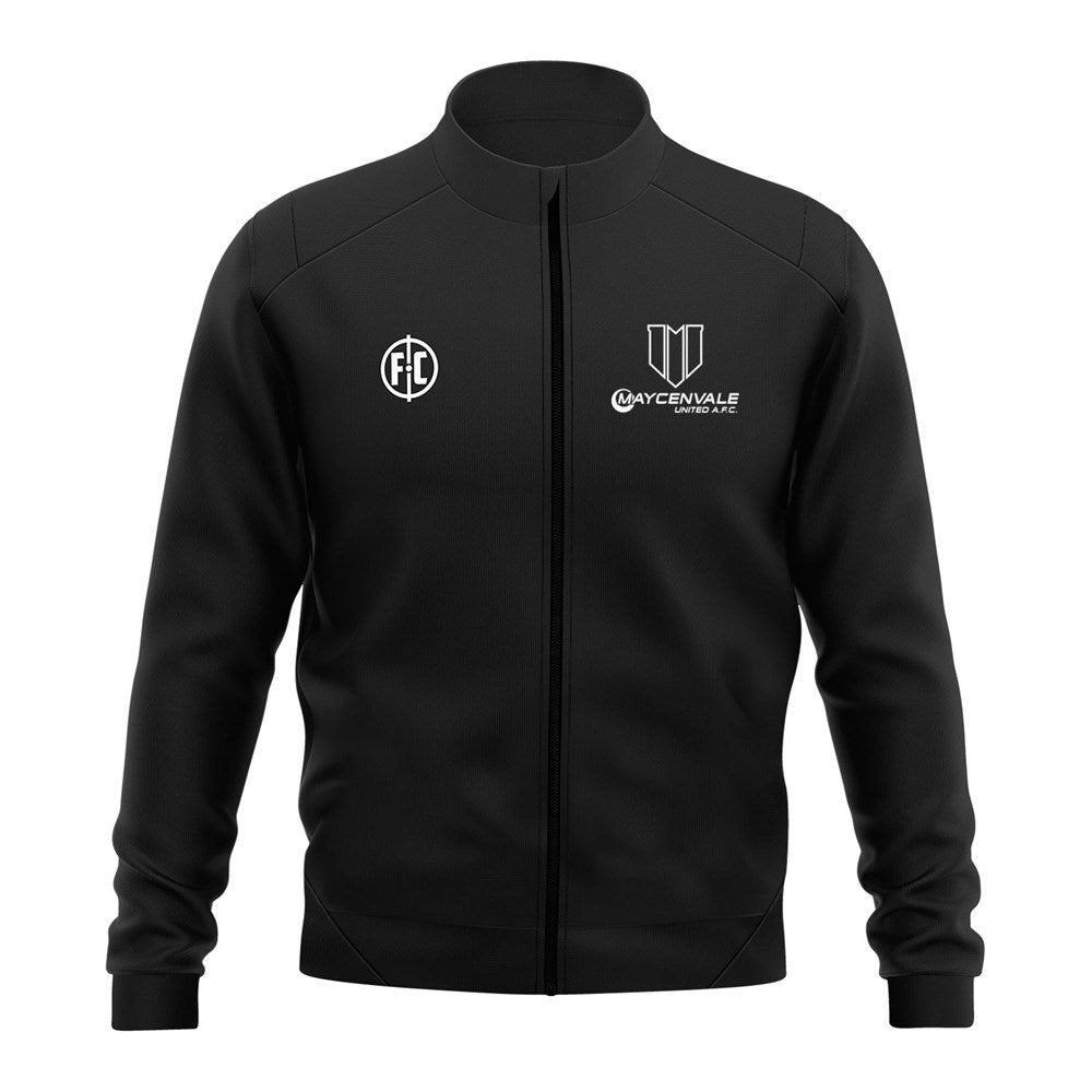 Maycenvale United Club Full Zip Jacket for Men - Lightweight Windbreaker for Golf, Travel & Outdoor Activities