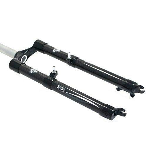 SASO Rigid Carbon Fiber Mountain Bike Fork for XC 26 Inch Wheels - Lightweight & Durable MTB Fork ST1857 | Perfect for Cross-Country Cycling & Trail Riding