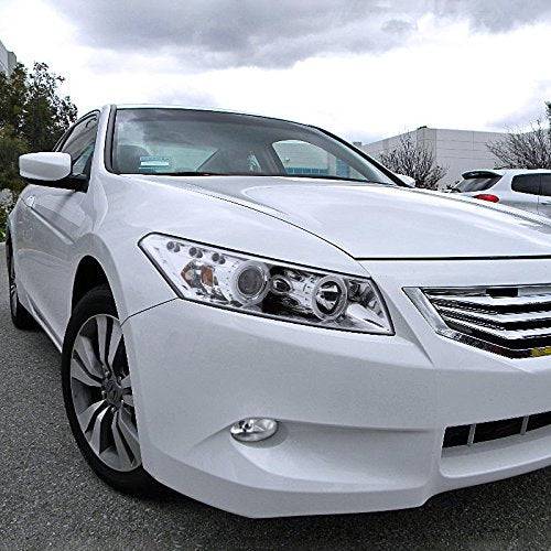 OEM Style Fog Lights for 2008-2010 Honda Accord 2-Door Coupe - Clear Lens Replacement - Perfect for Night Driving & Foggy Conditions
