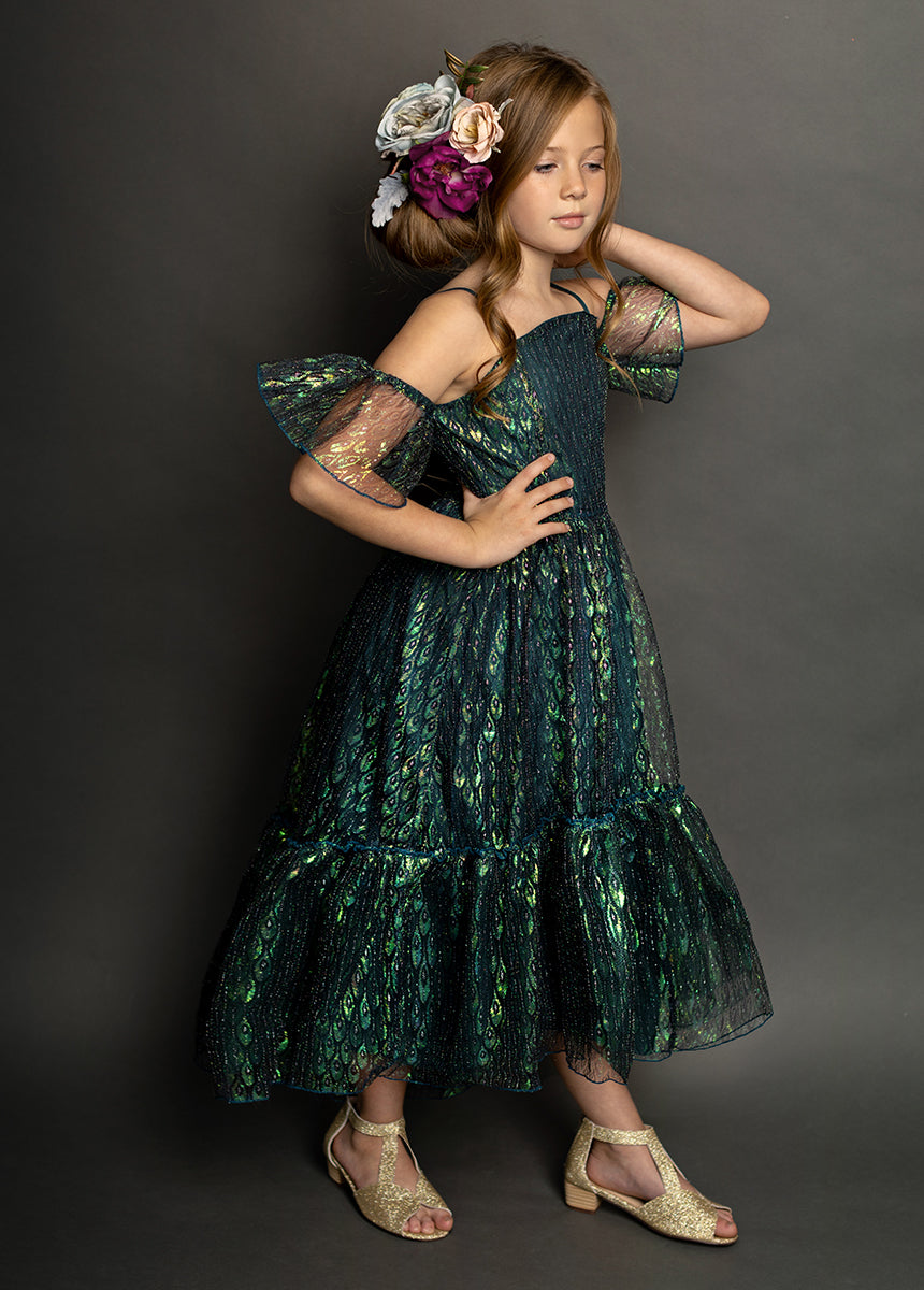 Chloe Oil Slick Print Dress for Women | Elegant Party & Evening Wear | Perfect for Date Night, Cocktail Parties & Special Occasions