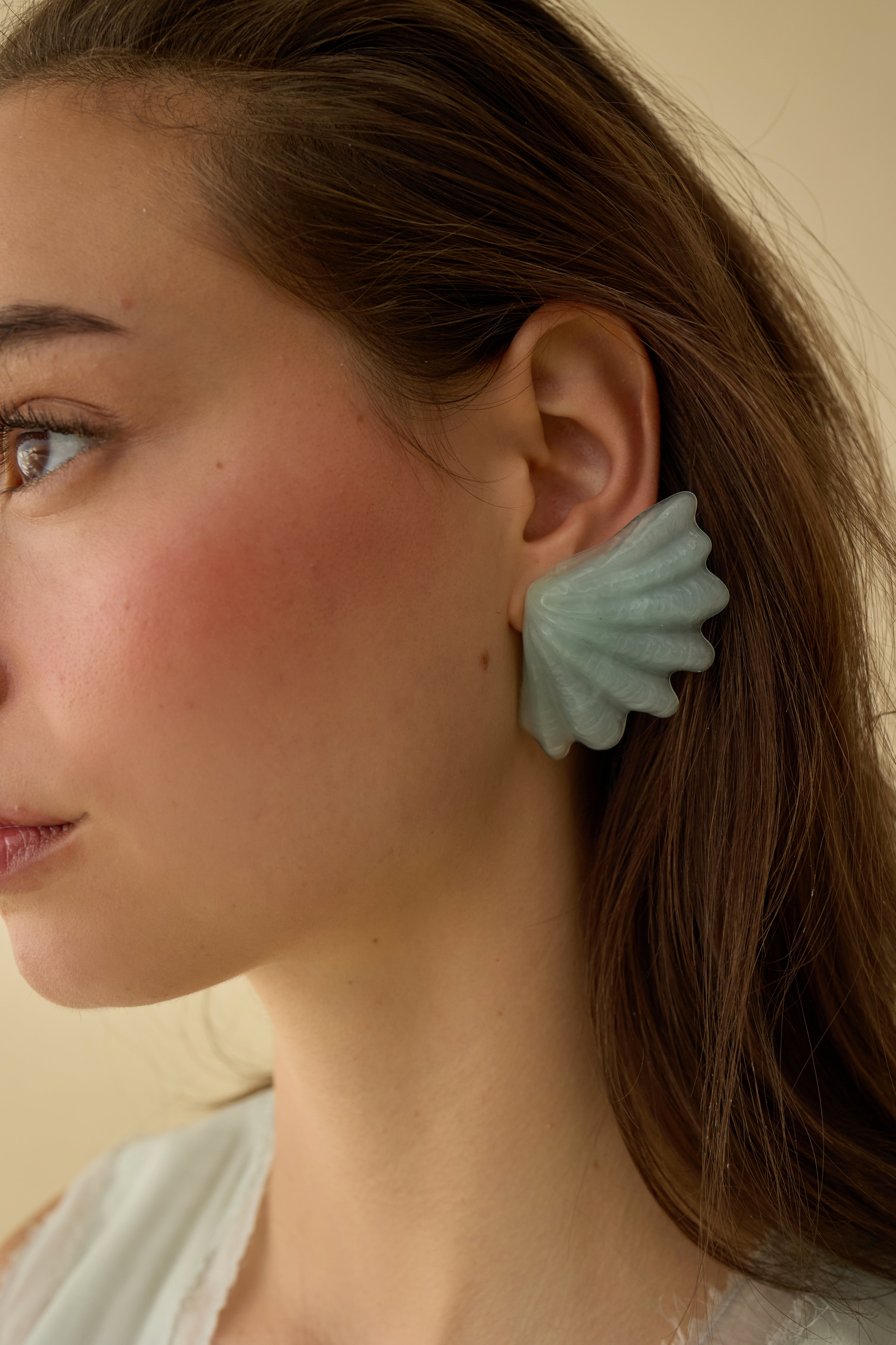 Nadia Coral Earrings for Women - Handmade Natural Coral Jewelry, Boho Dangle Earrings for Beach Wedding, Party & Everyday Wear