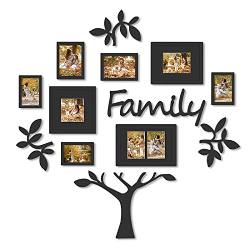 Black - Family Tree shape