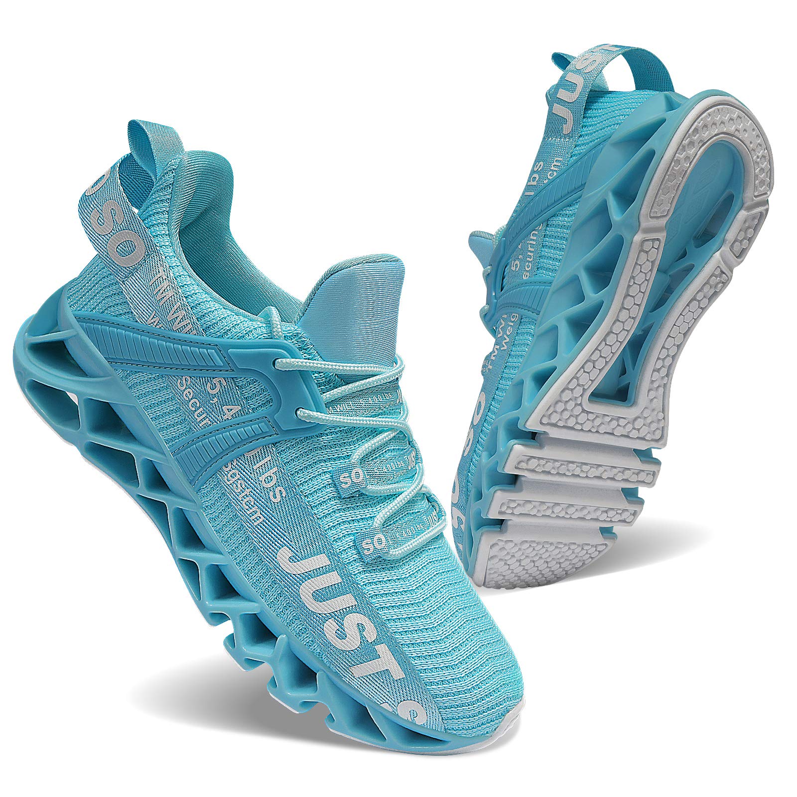 UMYOGO Women's Running Shoes - Non-Slip Athletic Tennis Walking Sneakers with Blade Sole Design | Lightweight Comfort for Jogging, Gym Workouts & Daily Wear