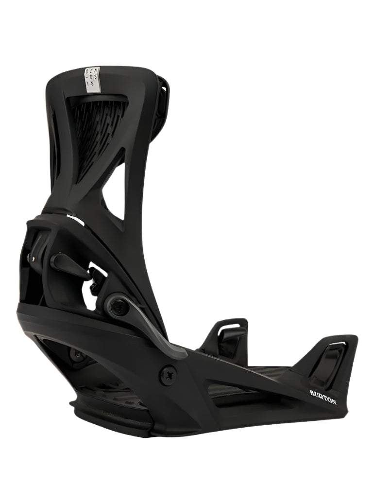 Burton Genesis Step On Snowboard Bindings 2025 - Lightweight & Responsive Snowboard Bindings for Men & Women - Perfect for All-Mountain Riding & Freestyle Snowboarding