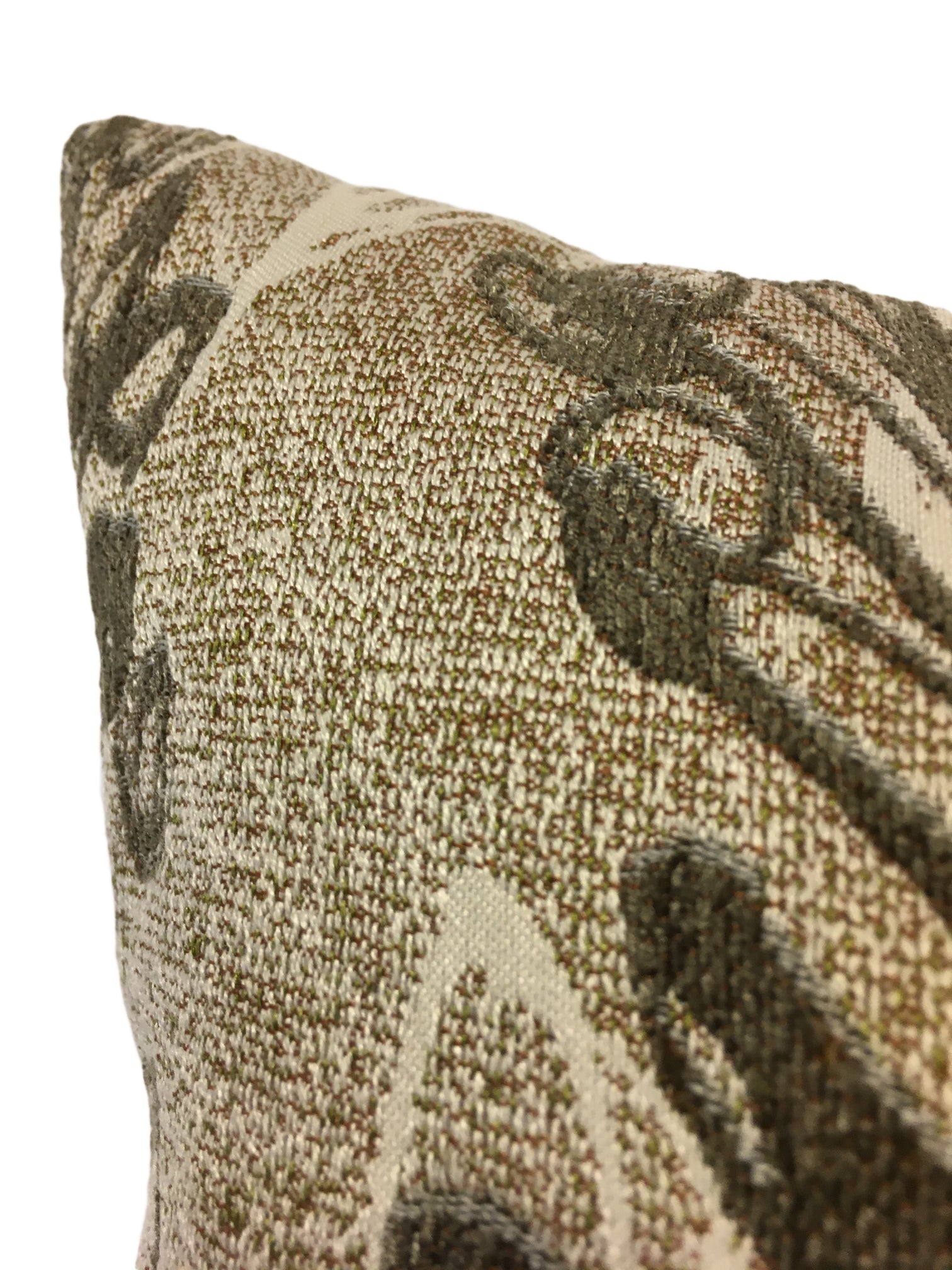 Caruso Timber Throw Pillow 20x20 Inches - Soft Decorative Cushion Cover for Sofa, Bed, Living Room - Perfect for Home Decor and Cozy Comfort