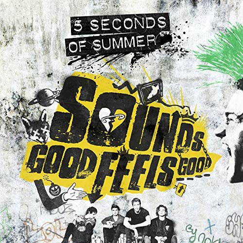 5 Seconds of Summer - Sounds Good Feels Good CD Album | Pop Rock Music for Teens, Parties & Road Trips