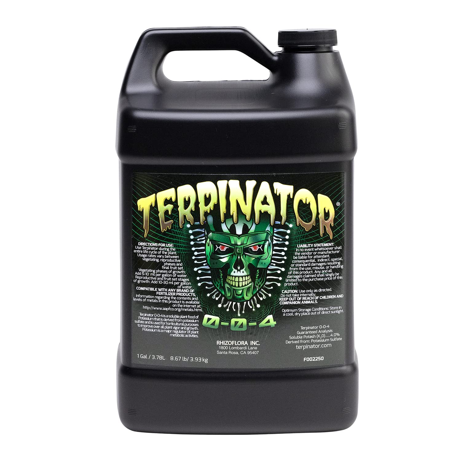 Premium Liquid Plant Nutrients for Hydroponics & Soil - 1 Gallon Concentrated Formula for Faster Growth & Higher Yields - Ideal for Indoor Gardens, Greenhouses & Home Growers