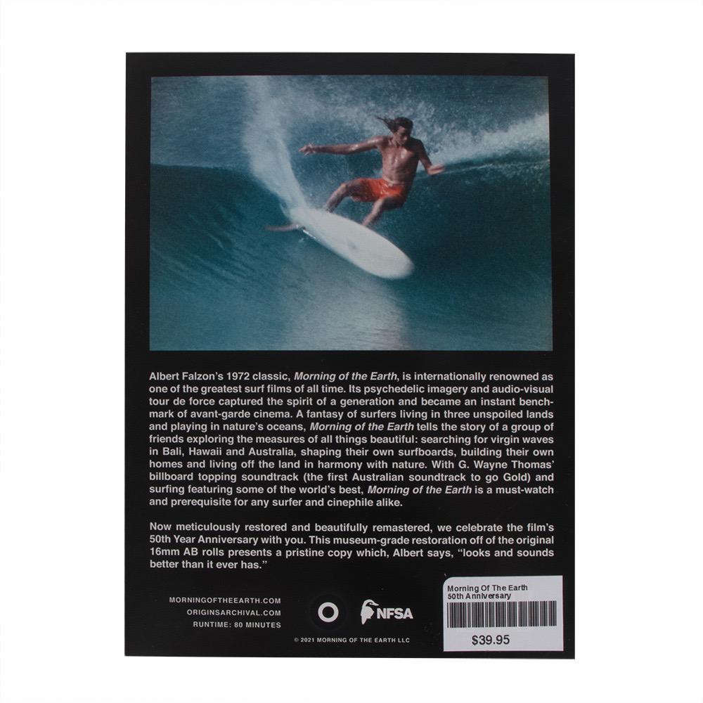Morning Of The Earth 50th Anniversary DVD - Classic Surfing Documentary Film - Perfect for Surf Enthusiasts & Movie Collectors