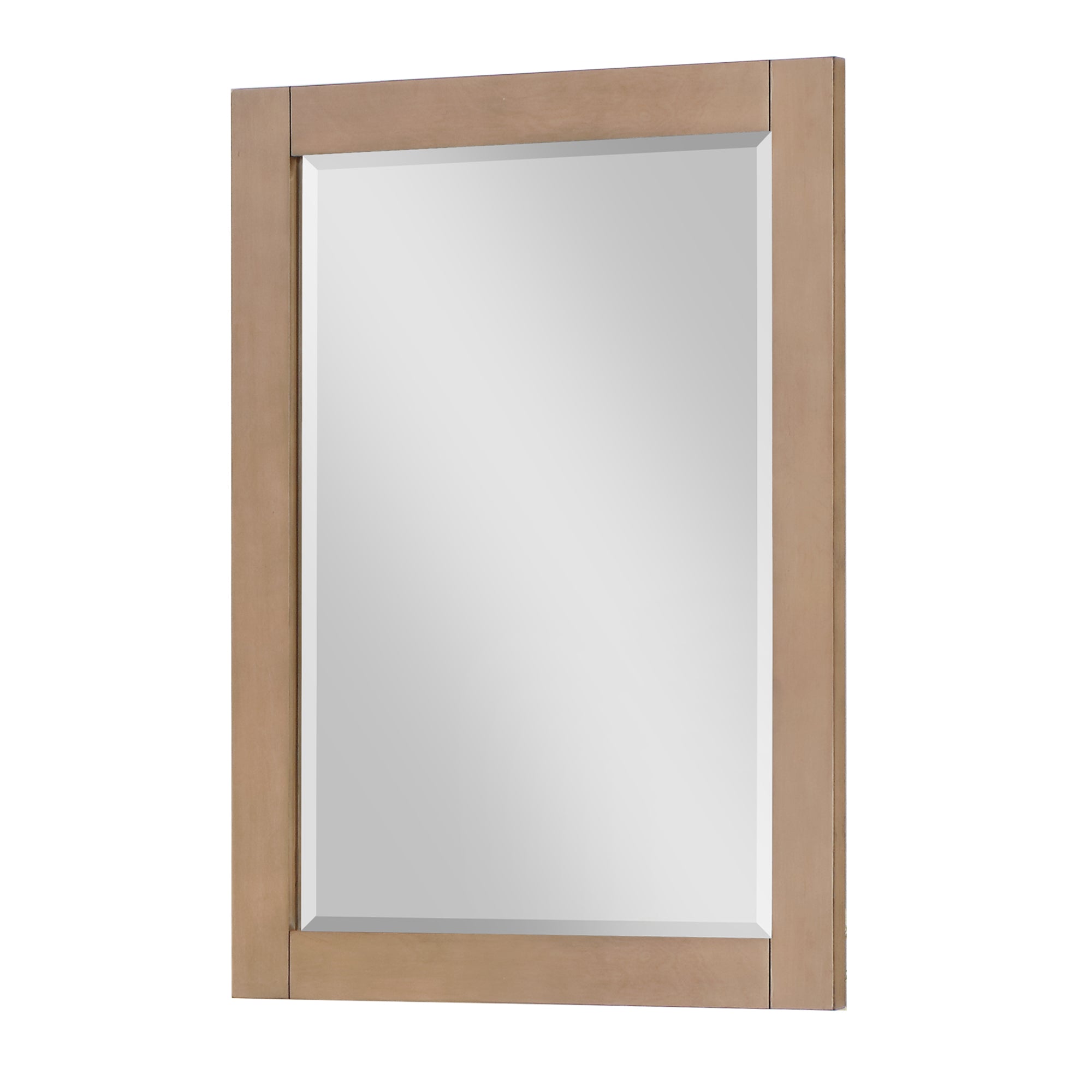 Ivy Rectangular Bathroom Mirror - Wood Framed Wall Mirror for Vanity, Makeup & Décor - Perfect for Bathrooms, Bedrooms & Entryways