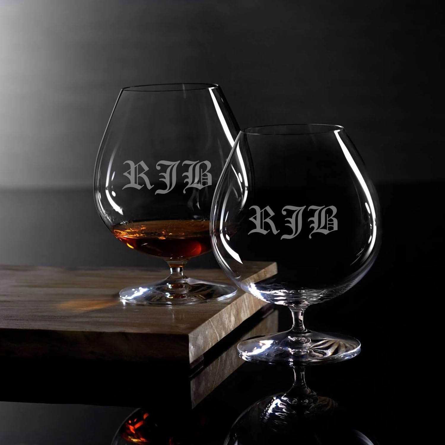 Waterford Personalized Elegance Brandy Snifters Set of 2 - Custom Engraved 28oz Crystal Glasses for Brandy, Cognac & Whiskey - Luxury Home Bar Accessories, Wedding Gifts & Anniversary Presents - Perfect for Entertaining, Special Occasions & Collector's Display