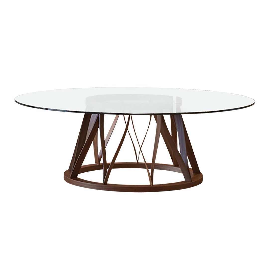 Modern Acco Coffee Table - Solid Wood Living Room Furniture for Small Spaces - Perfect for Home Decor, Apartments & Offices