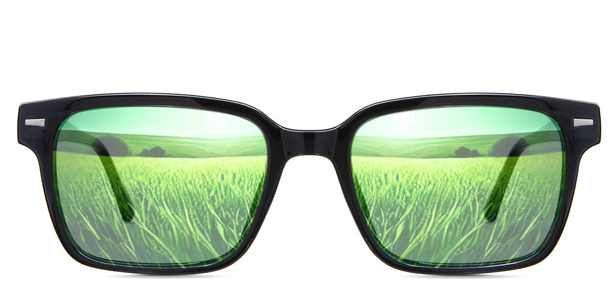 Saul Men's Prescription Tinted Sunglasses - UV Protection & Polarized Lenses for Driving, Fishing & Outdoor Activities