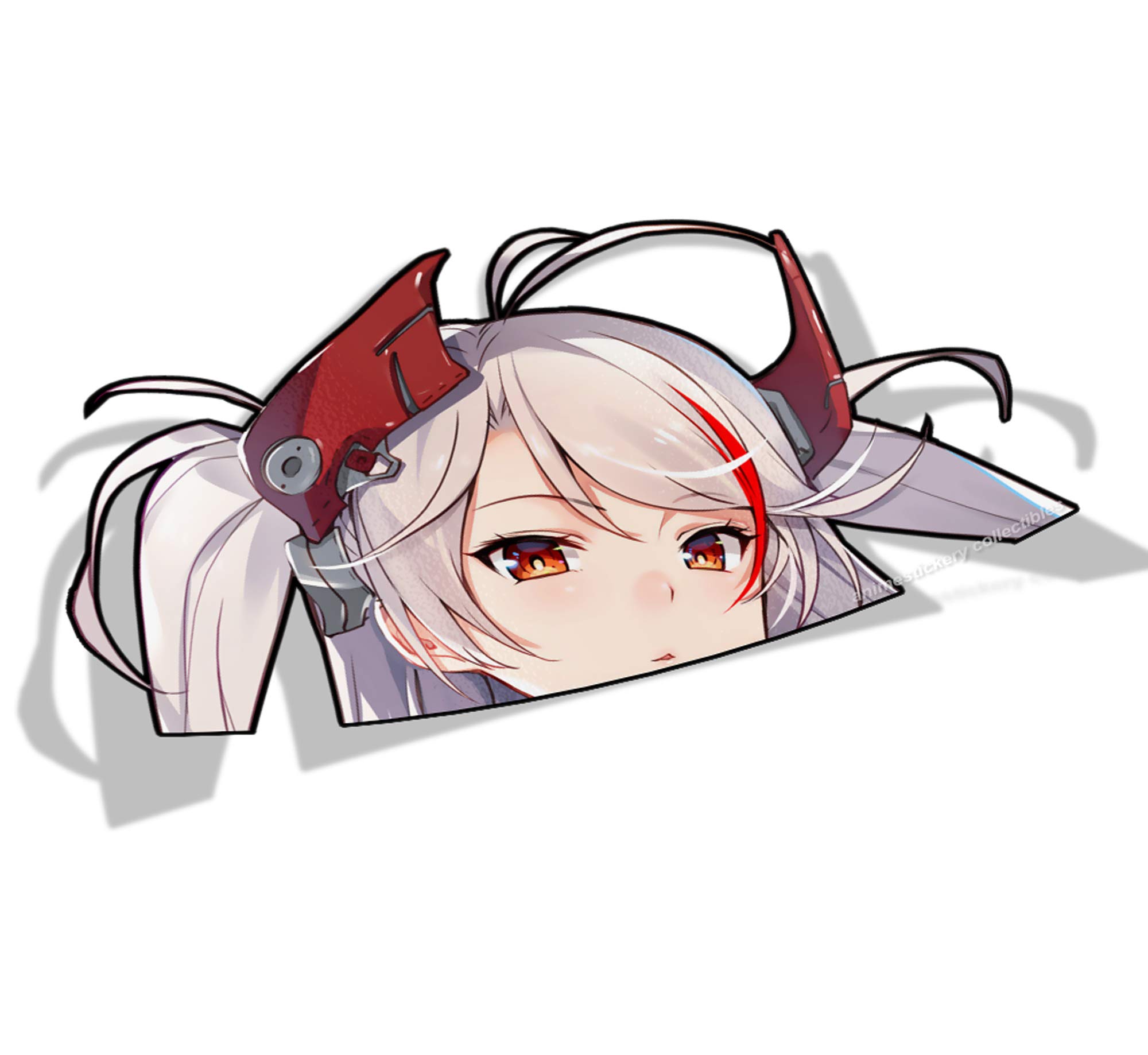 Azure Lane Prinz Eugen Anime Car Stickers - High-Quality PEEK Vinyl Decals (4.5