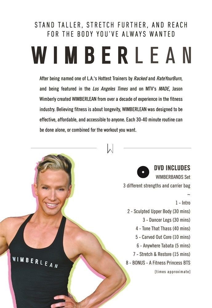 Jason Wimberly Workout DVD with 3 Resistance Bands - Full Body Exercise Program for Home Fitness, Weight Loss & Toning | Perfect for Beginners & Advanced Users
