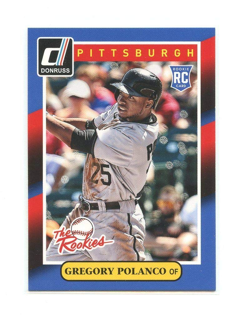 2014 Donruss The Rookies #43 Gregory Polanco Pittsburgh Pirates Rookie Card - Mint Condition in Protective Holder | Baseball Collectibles, Sports Memorabilia for Fans & Investors