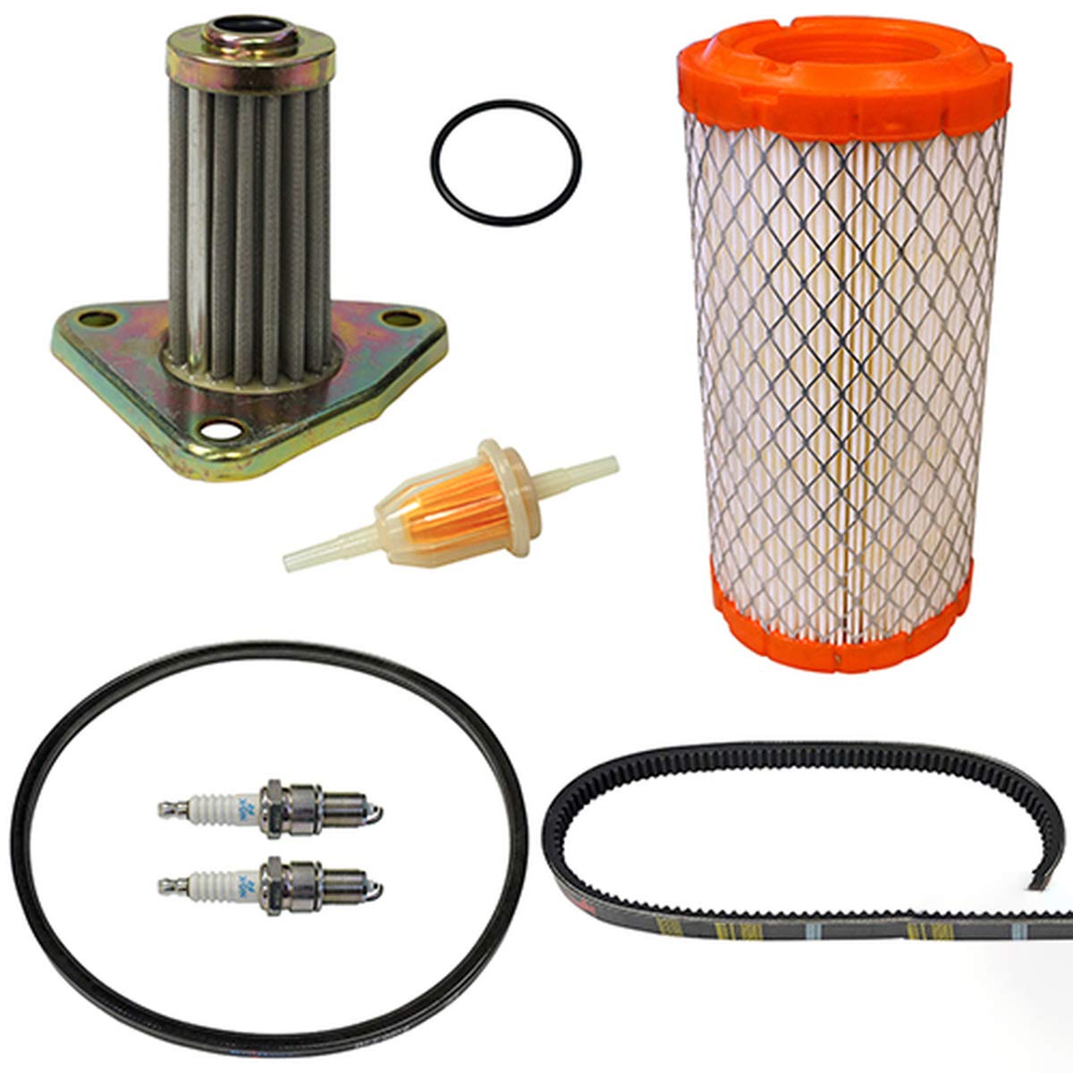 Performance Plus Carts Deluxe Tune Up Kit with Oil Filter for EZGO Gas Golf Cart - Compatible with 1996 and Newer Models - Perfect for Golf Course Maintenance & Vehicle Upkeep