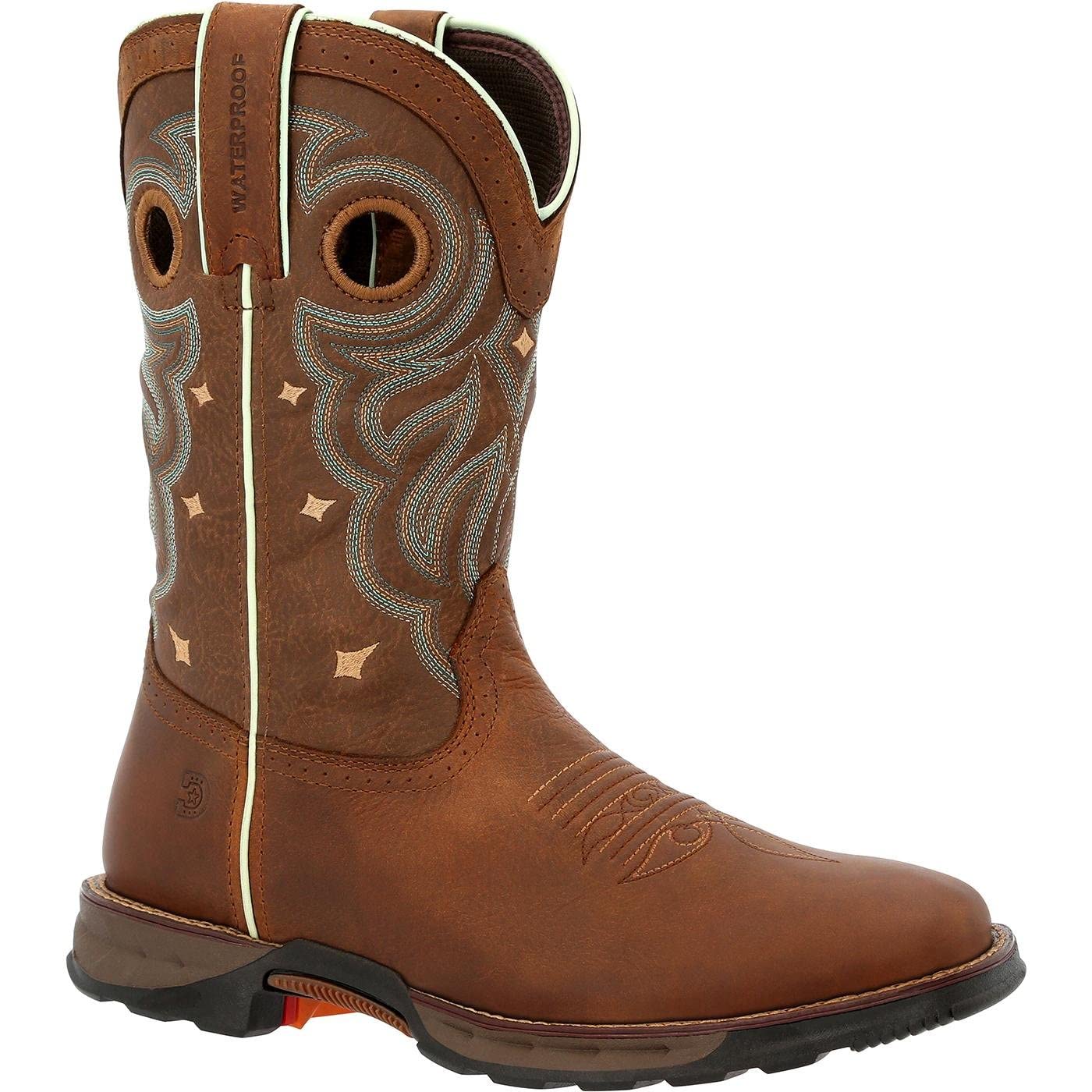 Durango® Maverick™ Women's Waterproof Work Boots - Steel Toe, Slip Resistant, Comfortable for Construction, Hiking & Outdoor Work