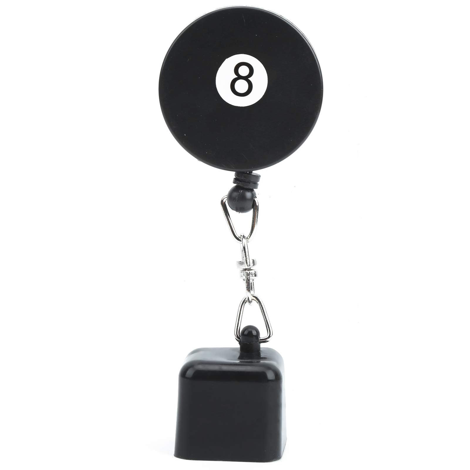 Premium Pool Cue Chalk Holder - Durable Iron & Plastic Billiard Chalk Box - Essential Billiard Ball Supplies for Pool Players - Perfect for Home Game Rooms, Bars & Professional Tournaments