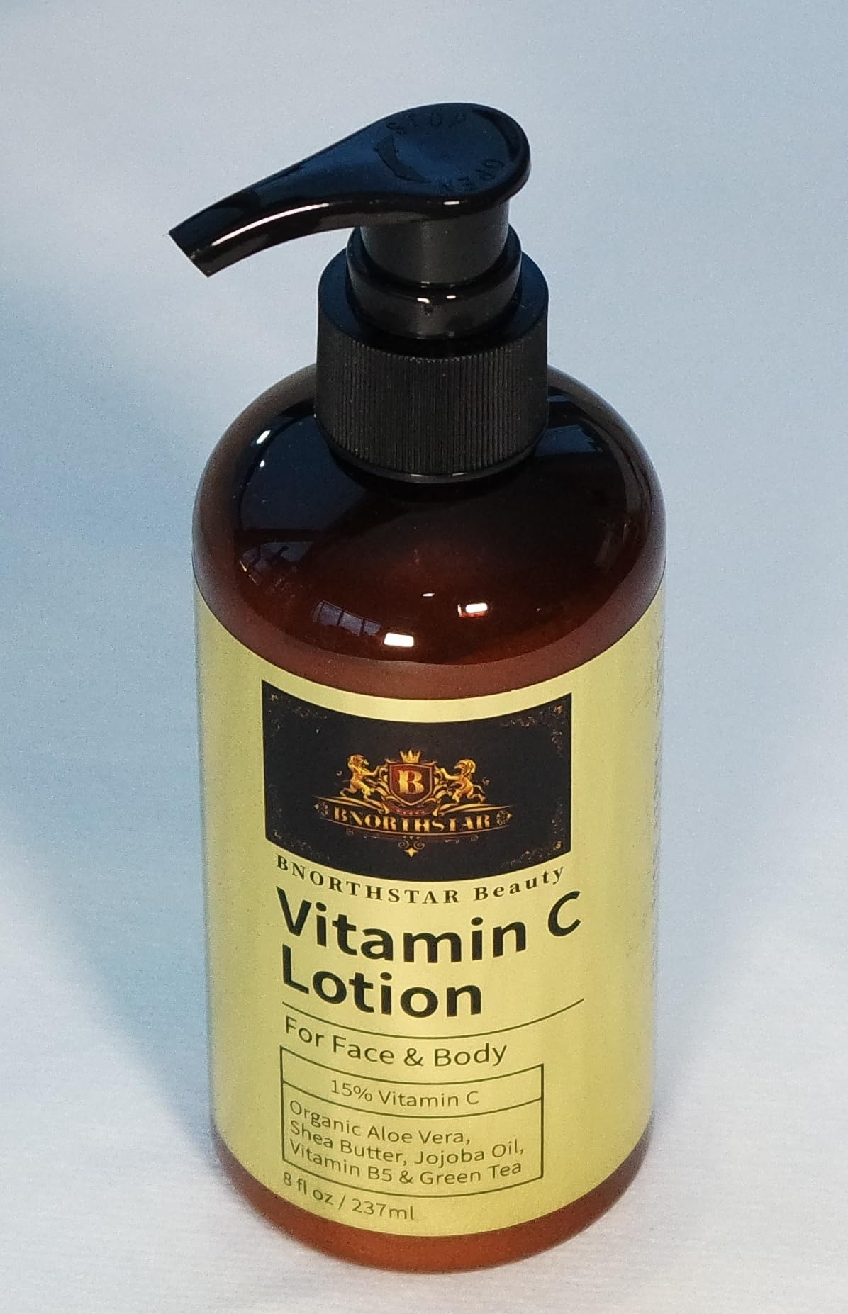 BNORTHSTAR Vitamin C Lotion for Face & Body - Brightening & Hydrating Moisturizer with Antioxidants - Perfect for Dry Skin, Anti-Aging & Dark Spot Treatment - Day & Night Use
