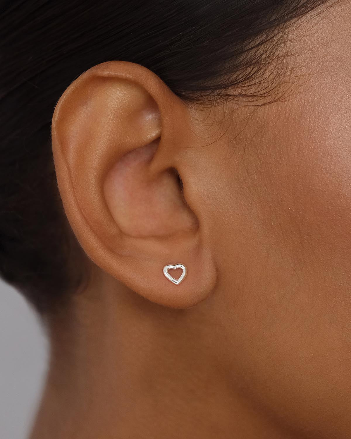 925 Sterling Silver Pure Love Stud Earrings for Women - Perfect for Valentine's Day, Anniversary & Everyday Wear