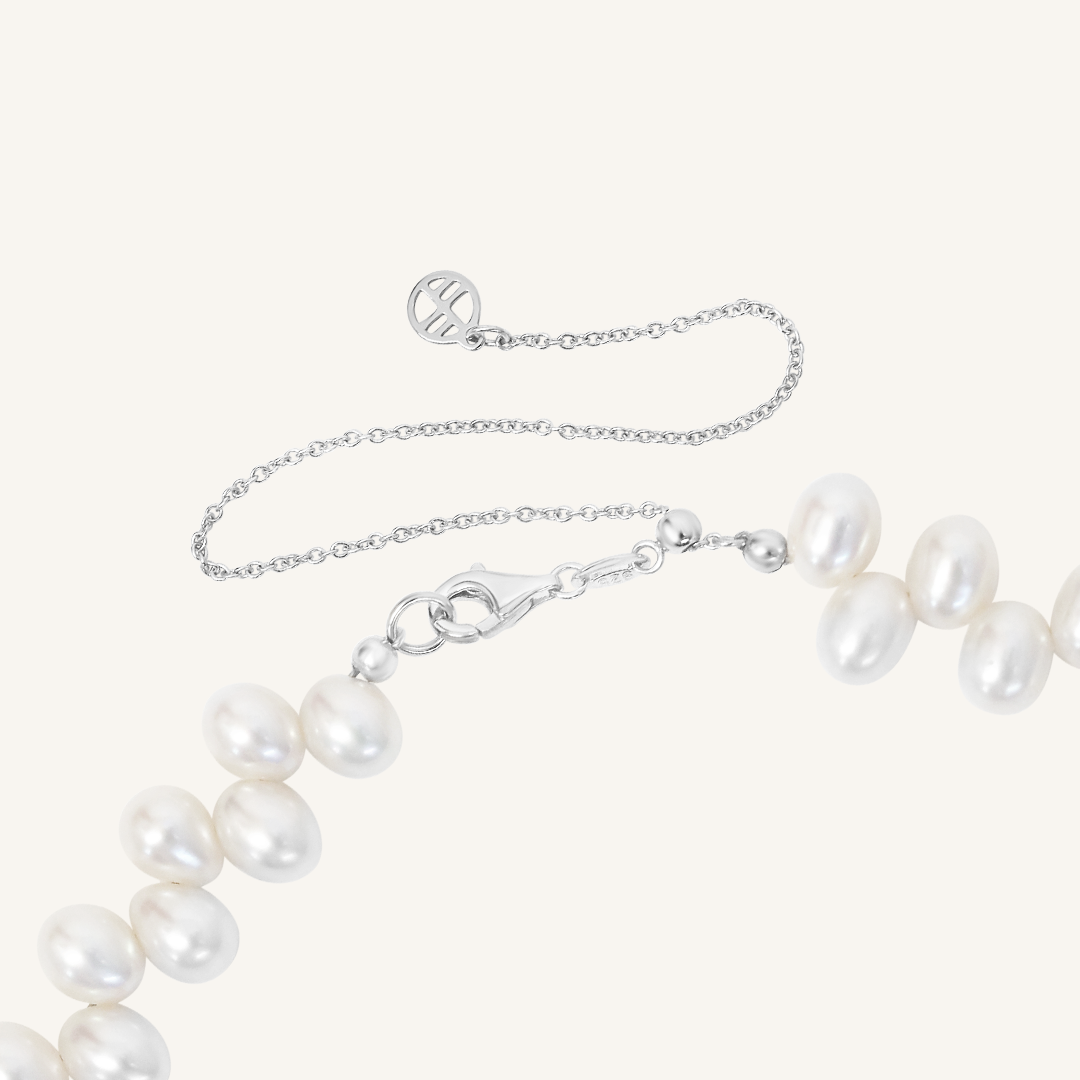 6mm Alaska Pearl Necklace - Elegant & Timeless Jewelry for Women, Perfect for Weddings, Parties & Special Occasions