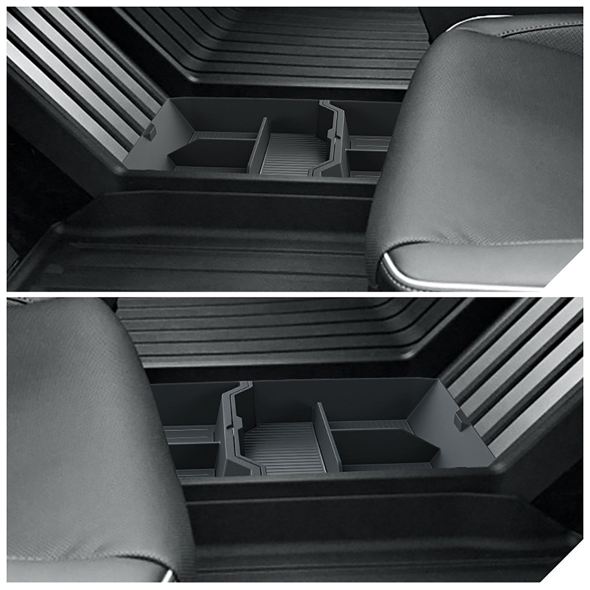 Premium ABS Organizer Tray for Tesla Cybertruck Center Console - Perfect for Car Storage & Organization Accessories