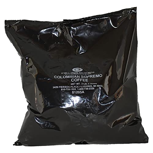 Premium Colombian Specialty Coffee Beans - 3LB Whole Bean Bag, Medium Roast | Rich & Smooth Flavor for Home Brewing, Office & Gifting
